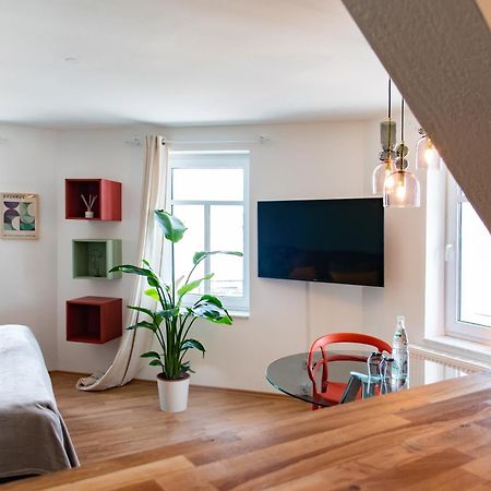 Bauhaus Apartment - Netflix, Nespresso, Zentral, Messe Chemnitz Exterior foto