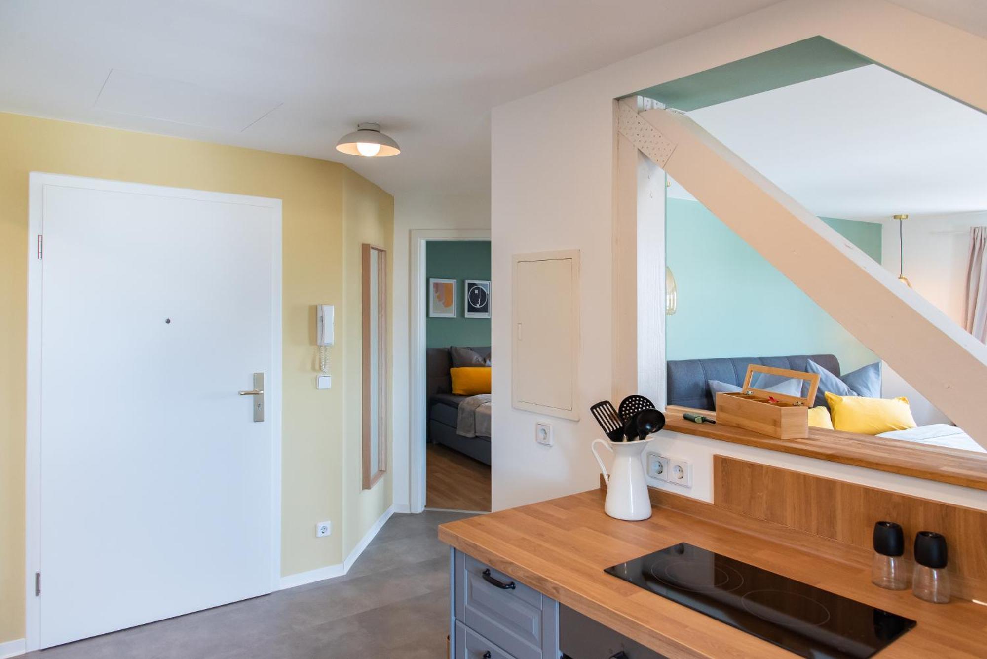 Bauhaus Apartment - Netflix, Nespresso, Zentral, Messe Chemnitz Exterior foto