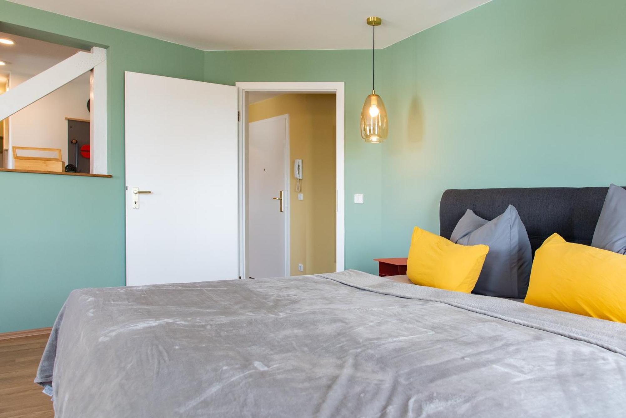 Bauhaus Apartment - Netflix, Nespresso, Zentral, Messe Chemnitz Exterior foto